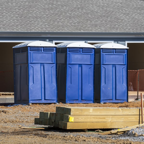 can i customize the exterior of the portable toilets with my event logo or branding in Centerville